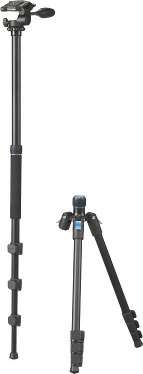 Tripod Cullmann Rondo 460M RW20, lartësi 41-157.5 cm, kapacitet 4 kg, i zi