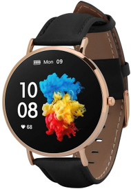 Orë e mençur Garett Smartwatch Verona, verdhë/zezë