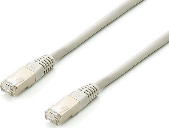 Kabllo rrjeti Equip Patch Cable Cat6A, 0.5m, S/FTP, gri