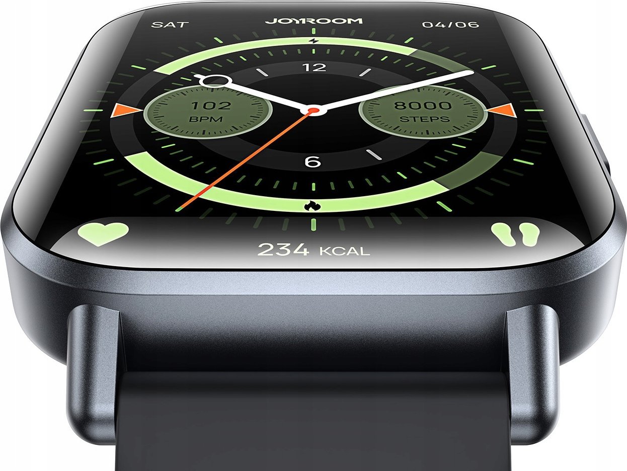 Smartwatch Joyroom Fit-Life JR-FT3S, me thirrje telefonike, monitorim aktiviteti, gri