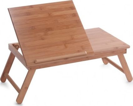Tavolinë krevati Zeller Bamsuowy 25325, bambu, këmbë palosëse, natyrale
