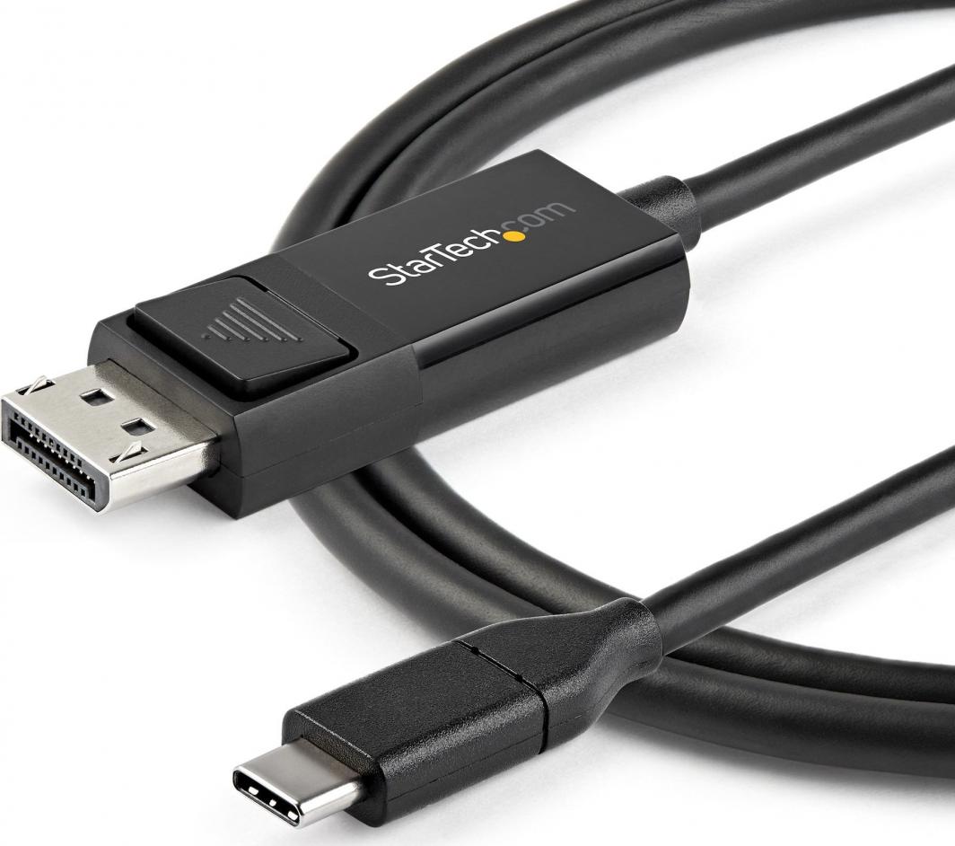 Kabllo USB StarTech USB-C-DP, 1 m, e zezë