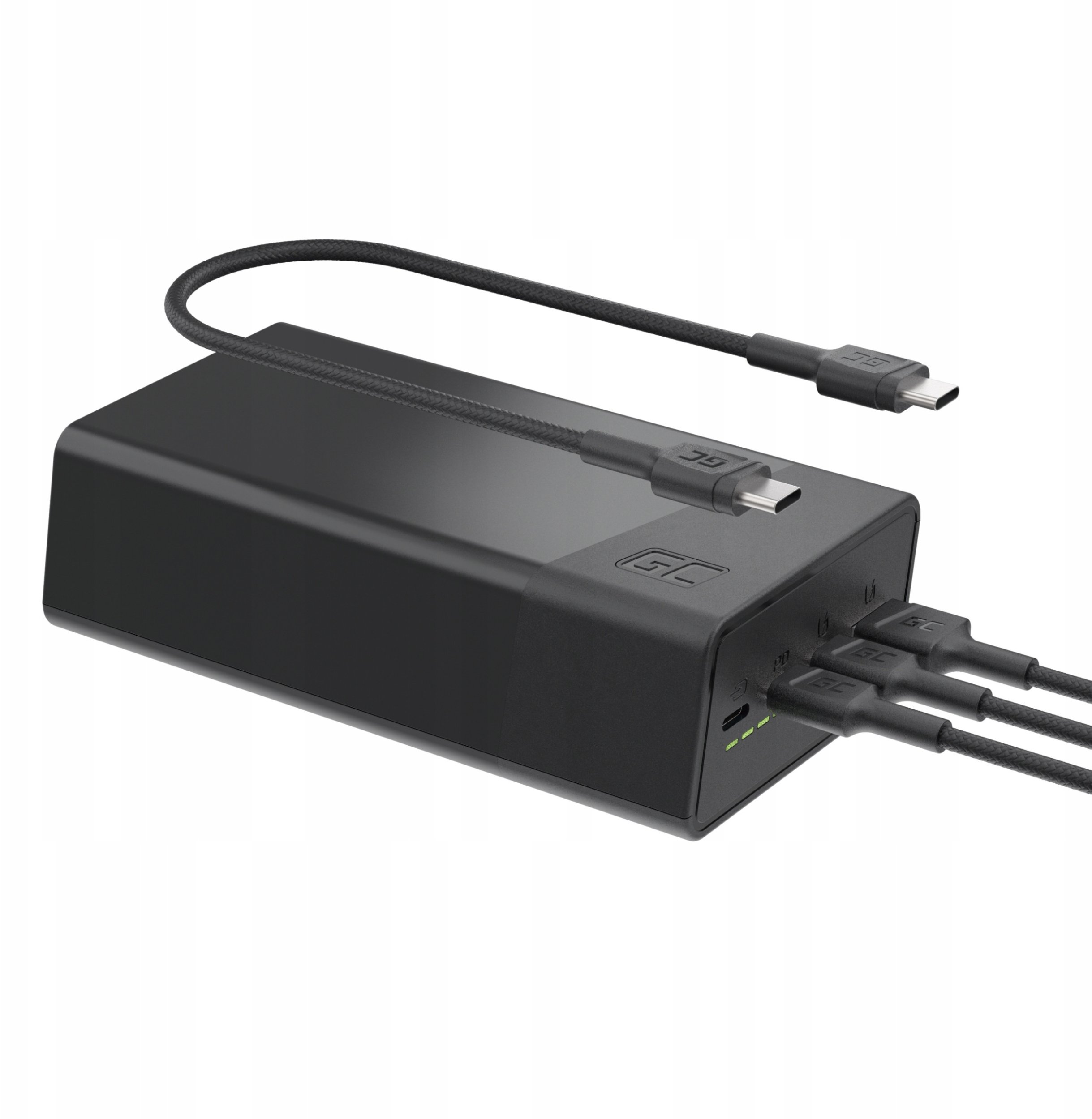 Powerbank Green Cell PowerPlay 30, 30000mAh, LED екран, црна