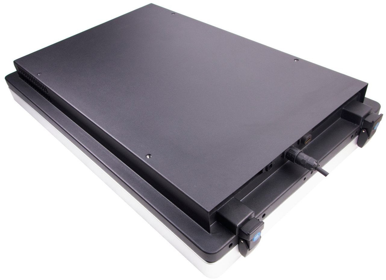 Monitor profesional Ernitec 75", 4K UHD 24/7, 3000 nits, rezistent ndaj ujit dhe vandalizmit