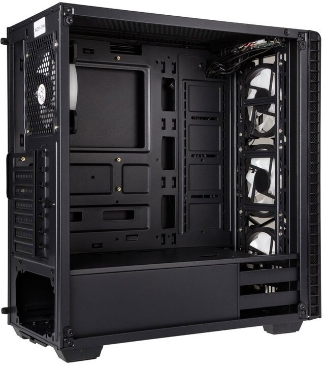 Kasë Kolink Observatory RGB Midi-Tower Tempered Glass, e zezë