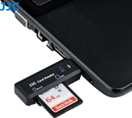 Читач на мемориски картички JJC CR-SDMSD1, SD SDHC SDXC, microSD SDHC SDXC, црн