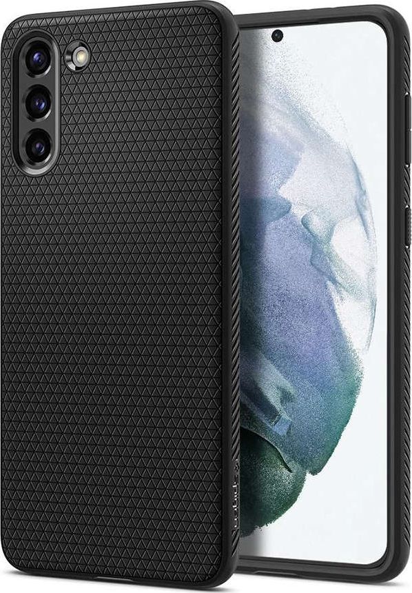 Kornizë mbrojtëse Spigen Liquid për Air Galaxy S21, mat, e zezë