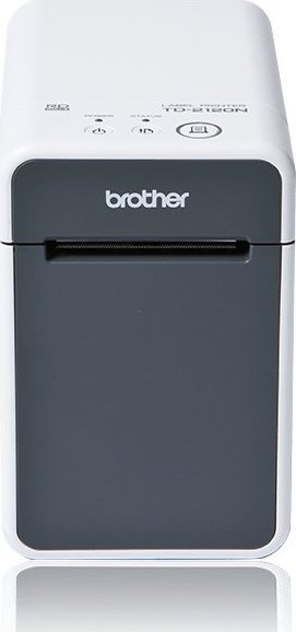 Printer etiketash Brother TD-2125N, direct thermal, rrjet, i bardhë