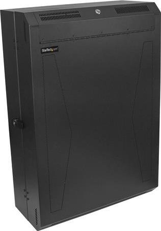 Kabinet vertikal serveri StarTech.com 6U, 30", montim në mur, metalik i zi