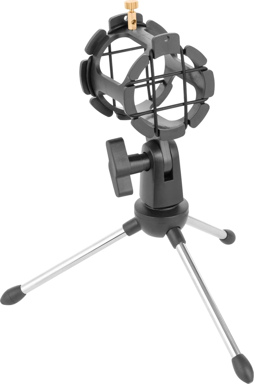 Микрофон за маса Rebel KOM1052, 3.5 mm, омнидирукционален, црн