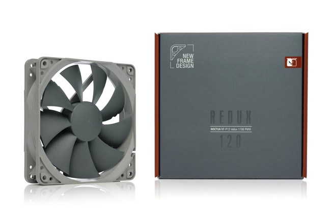Ftohës Noctua NF P12 redux-1700 PWM, 12 cm, i hirtë
