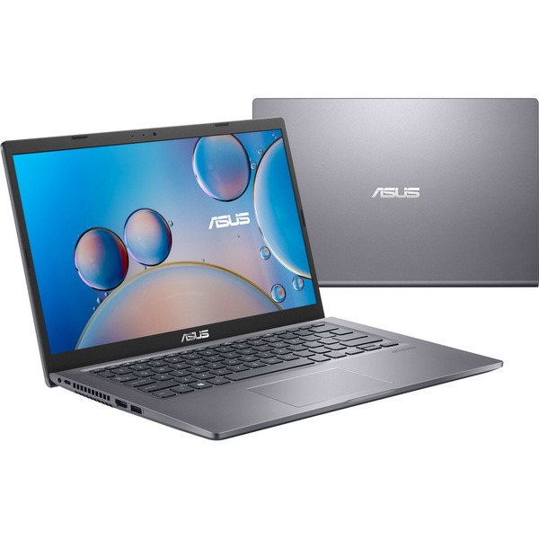 Laptop ASUS X415JA-BV493T, 14", Intel Core i3, 4GB RAM, 256GB SSD, Intel UHD Graphics, gri