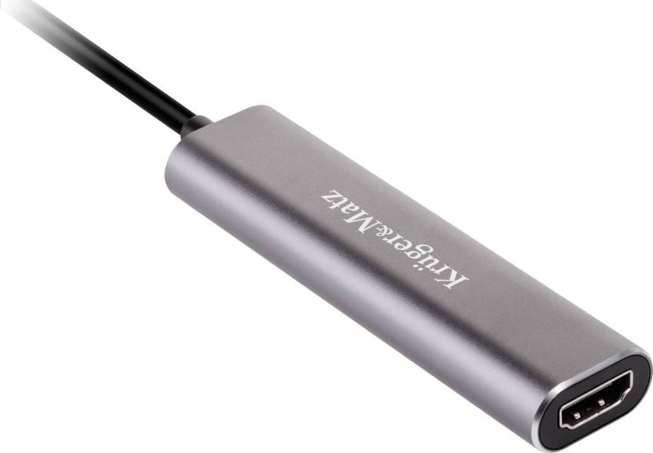 Adapter USB C Kruger&amp;Matz LEC KM0400, 4 në 1, HDMI 4K, Power Delivery