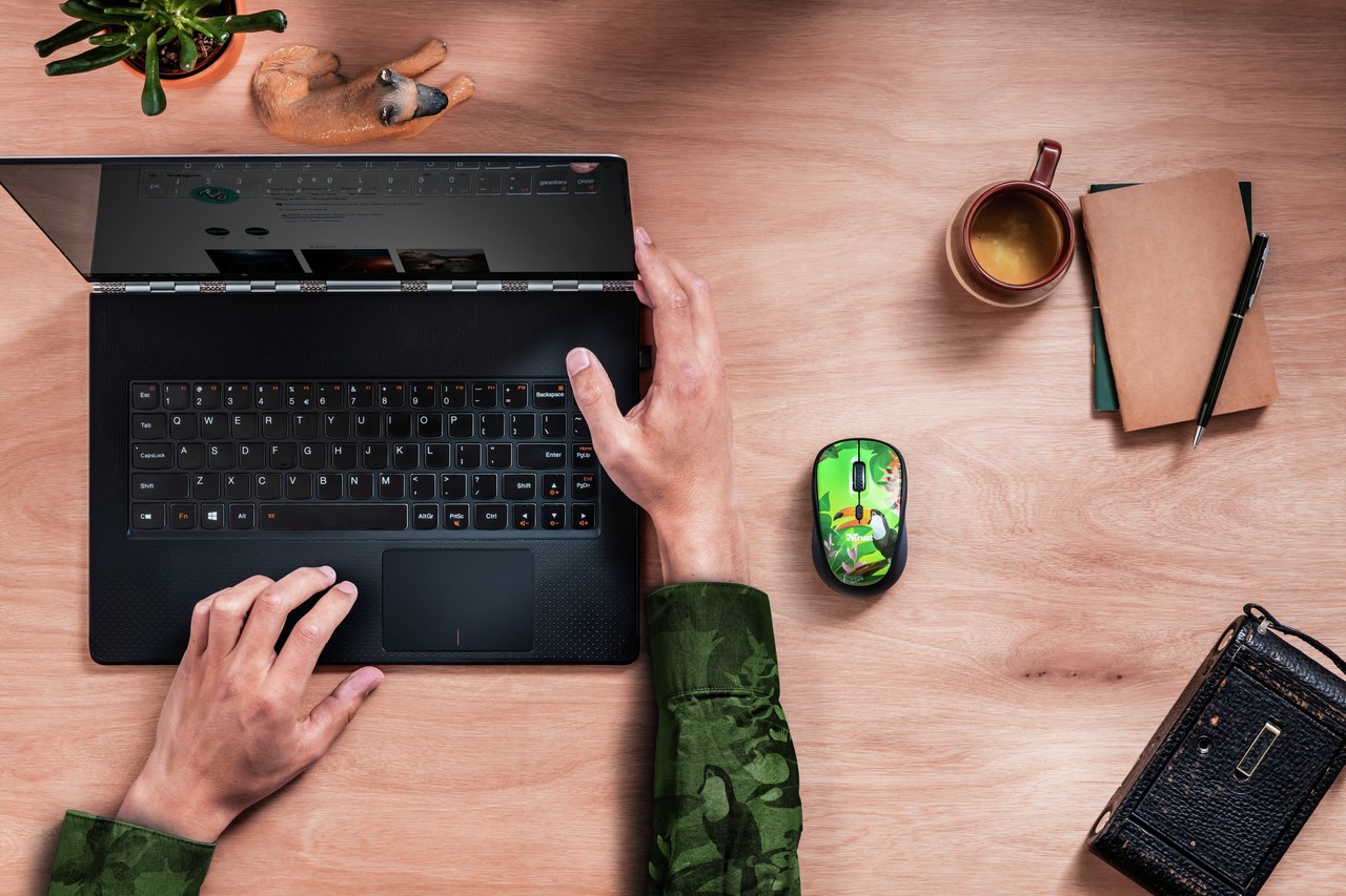 Maus Trust Yvi, RF Wireless, shumëngjyrësh