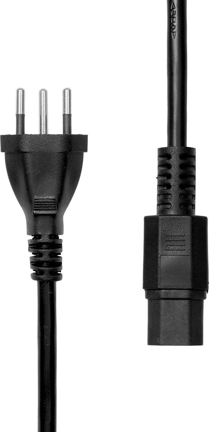 Kabllo rryme ProXtend Power Cord Swiss to C15, 3m, e zezë