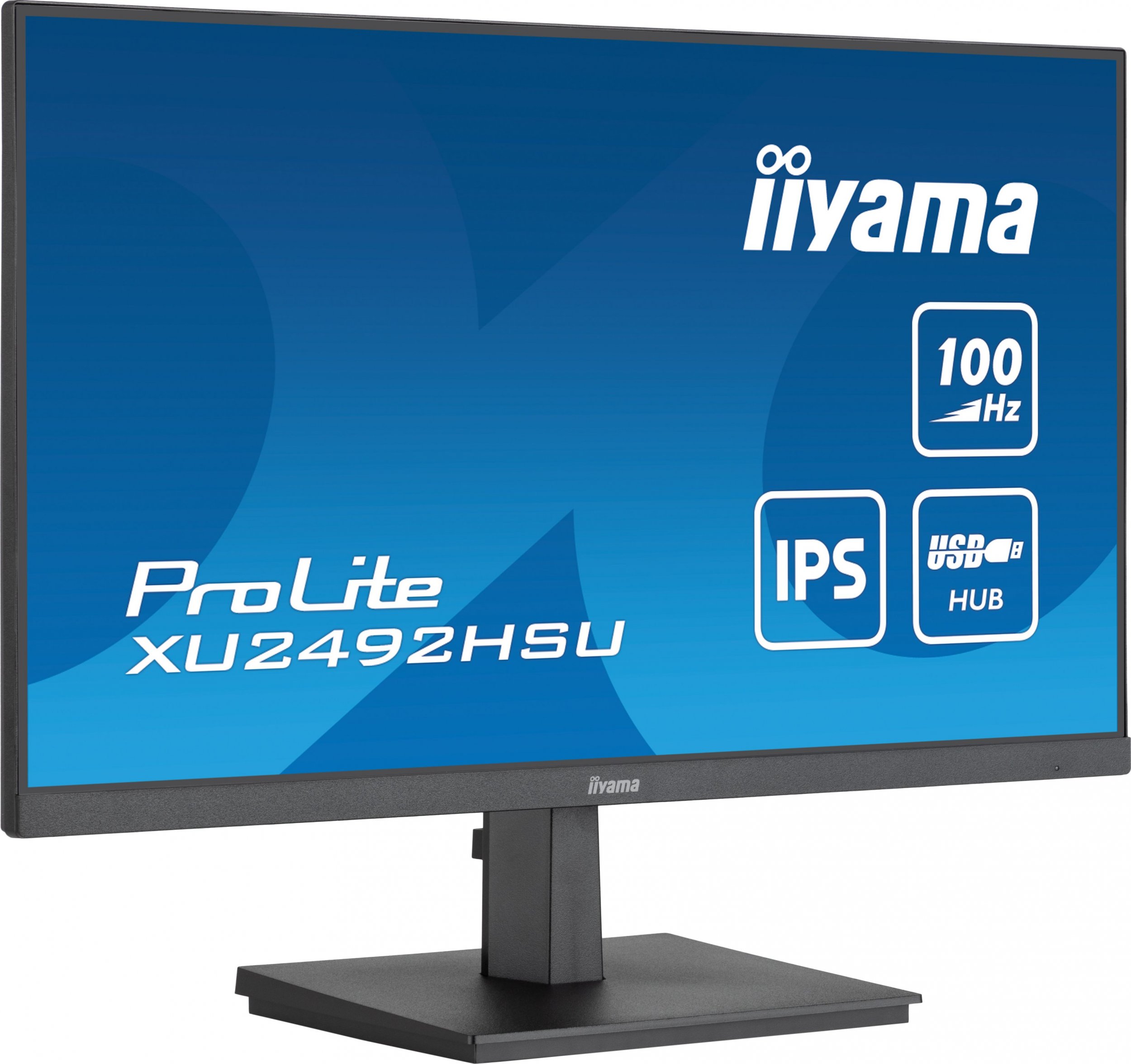 Монитор iiyama ProLite XU2492HSU-B6, 24", 100Hz, Full HD, црн