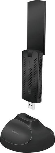 Adapter rrjeti Wi-Fi LogiLink WL0247, USB 3.0, 1900Mbps, me bazë, i zi