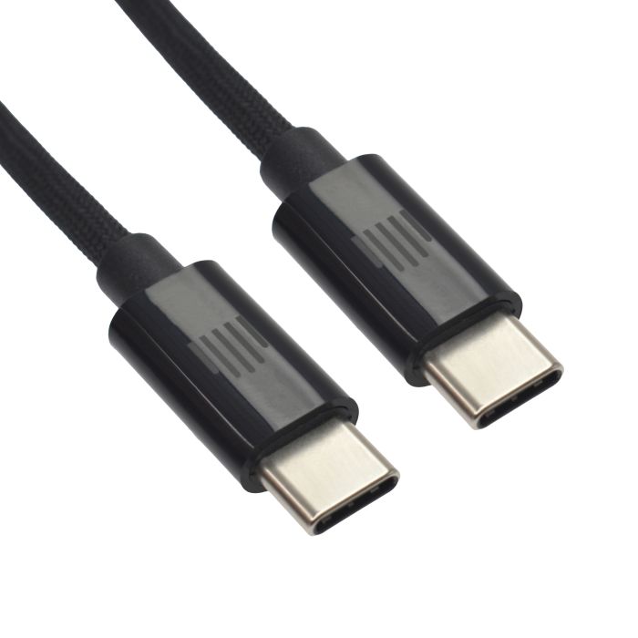 Dviced Cable USB-C To USB-C Nylon Textile 2M, Black