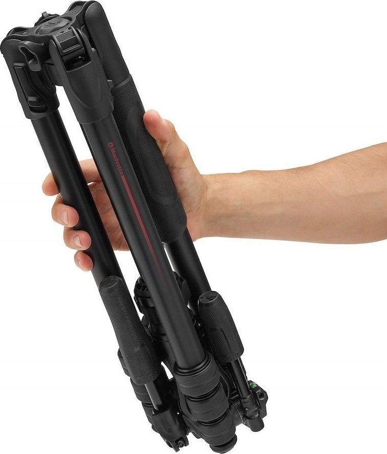 Trekëmbësh Manfrotto Befree GT PRO, alumin, 3-way, i zi