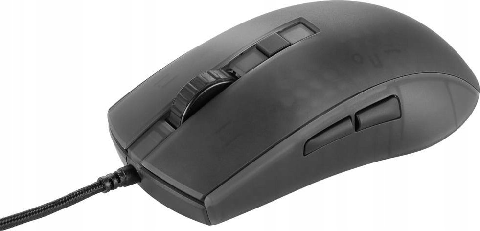 Maus gaming Deltaco Gaming DM310, 6200 DPI, 6 butona, i zi transparent