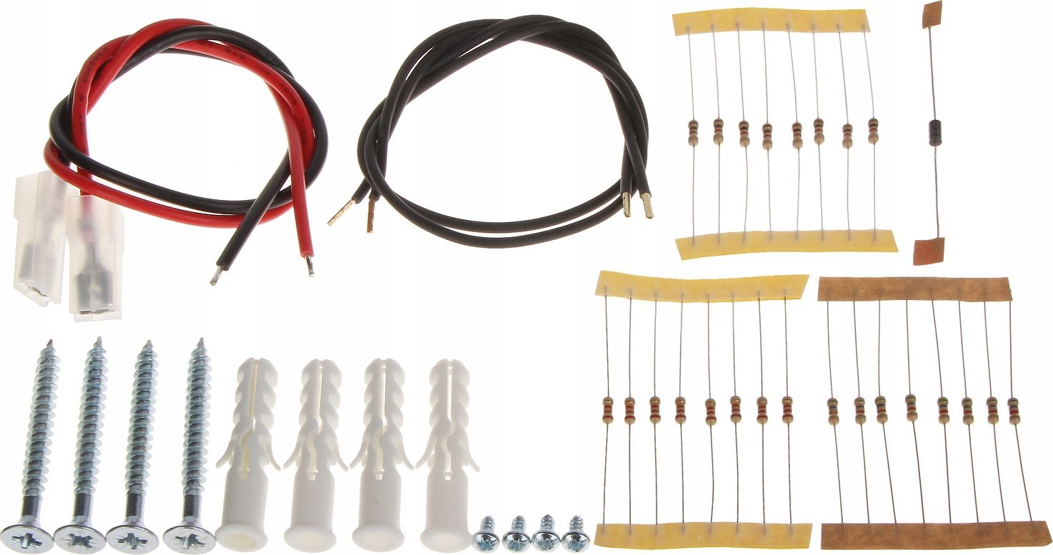 Kontrollues aksesi Roger MC16 PAC ST 2 KIT, 2 dyer, kuti metalike, i bardhë