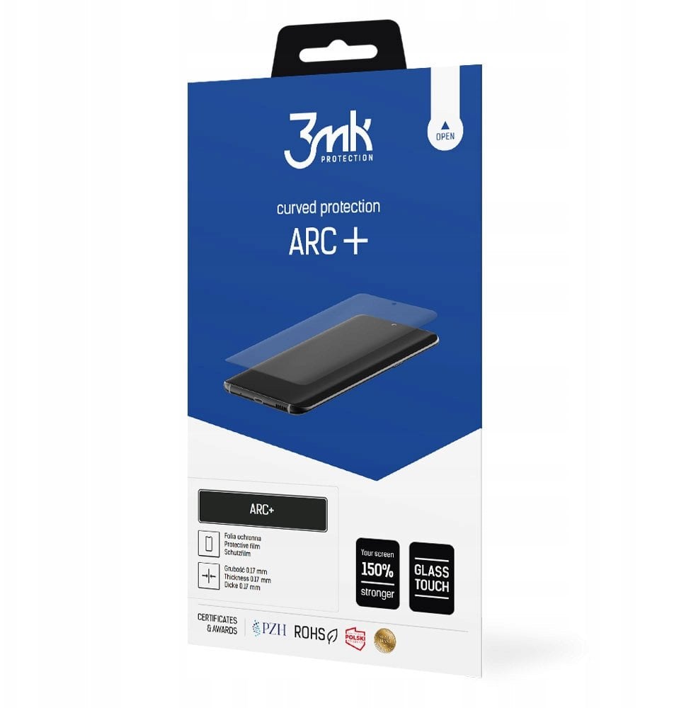 Folie mbrojtëse 3MK ARC Plus për Samsung Galaxy A16 4G 5G M16 5G, për ekran, transparente