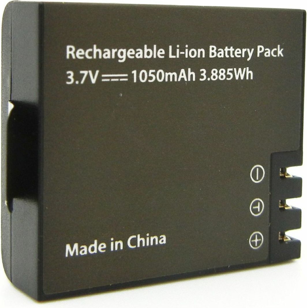 Bateri litium jon EasyPix GoXtreme 01472, 1050 mAh, për kamera aksion