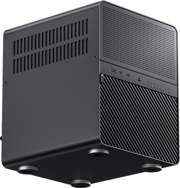 Куќиште NAS Jonsbo N3, Mini ITX, до 8x 3.5", црно