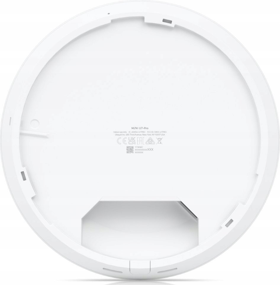 Kapak mbrojtës Ubiquiti UACC U7 Cover, për U7 Pro dhe U7 Pro Max, i bardhë