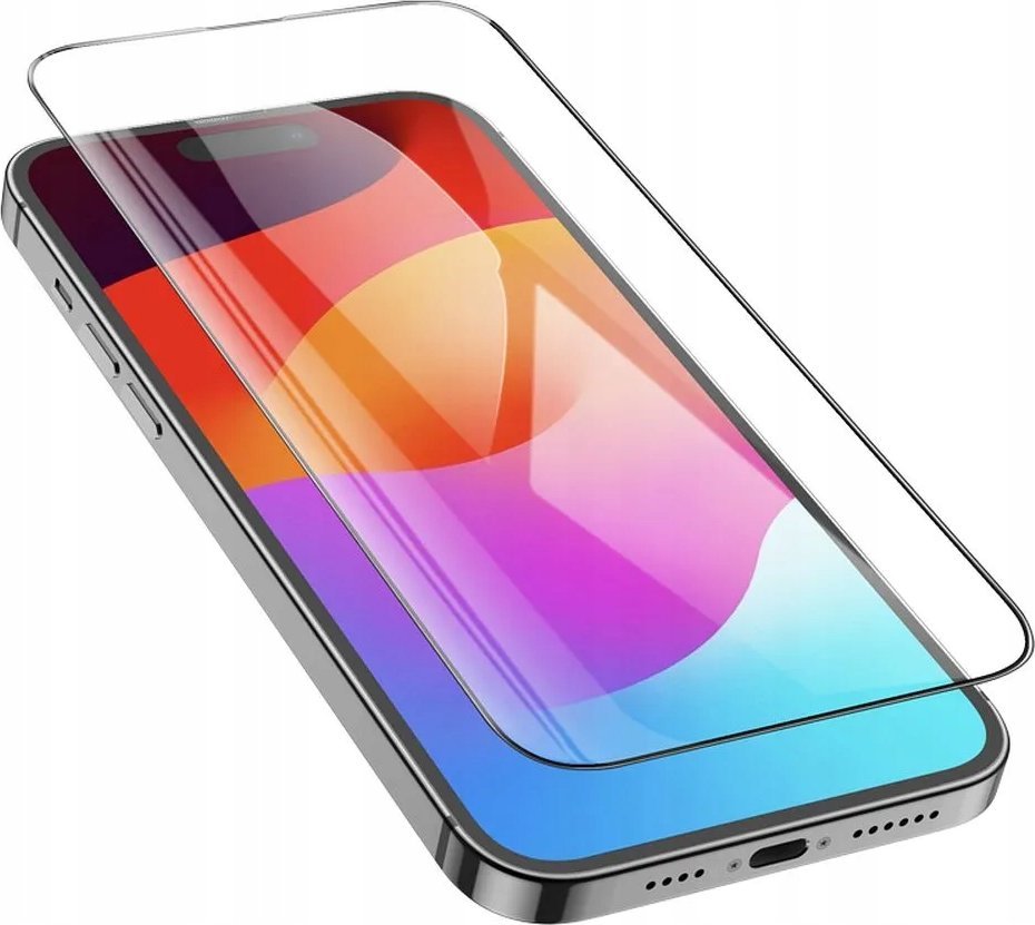 Mbrojtëse ekrani Hoco Transparent, Apple iPhone 15 Pro Max, film mbrojtës, transparent