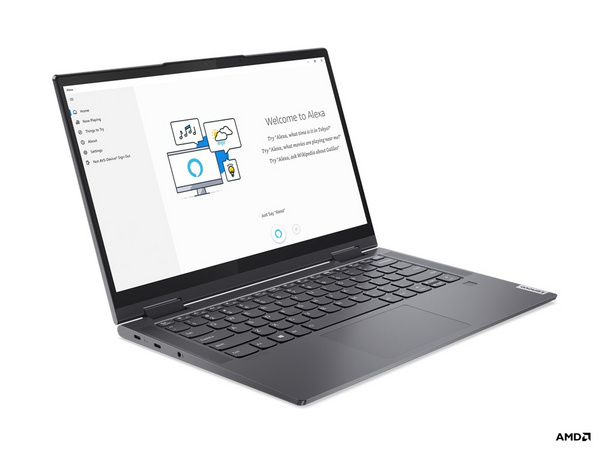 Laptop Lenovo Yoga 7 14ACN6, 14", 16GB RAM, 1TB SSD, Ryzen 5 5600U, AMD Radeon Graphics, i hirtë