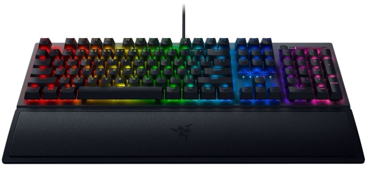 Tastierë mekanike për lojëra Razer BlackWidow V3, Green Switch, e zezë