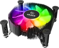 Ftohës CPU Akasa Vegas Chroma ILG, low profile, ventilator 75mm PWM, me ndriçim RGB