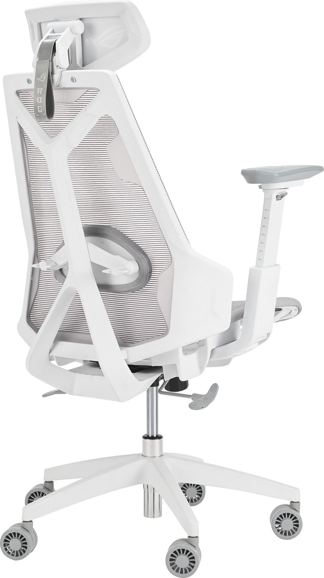 Karrige gaming ASUS ROG Destrier Ergo Core, ergonomike, e bardhë