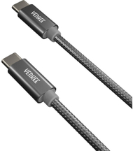 Kабел USB C YENKEE YCU C102 SR, USB C во USB C, 2m, црн