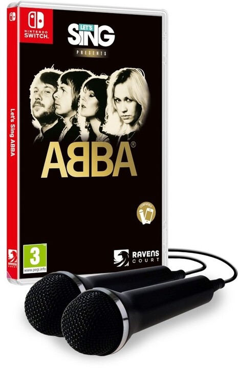 Videolojë Let’s Sing Presents ABBA (SWITCH) + 2 mikrofona