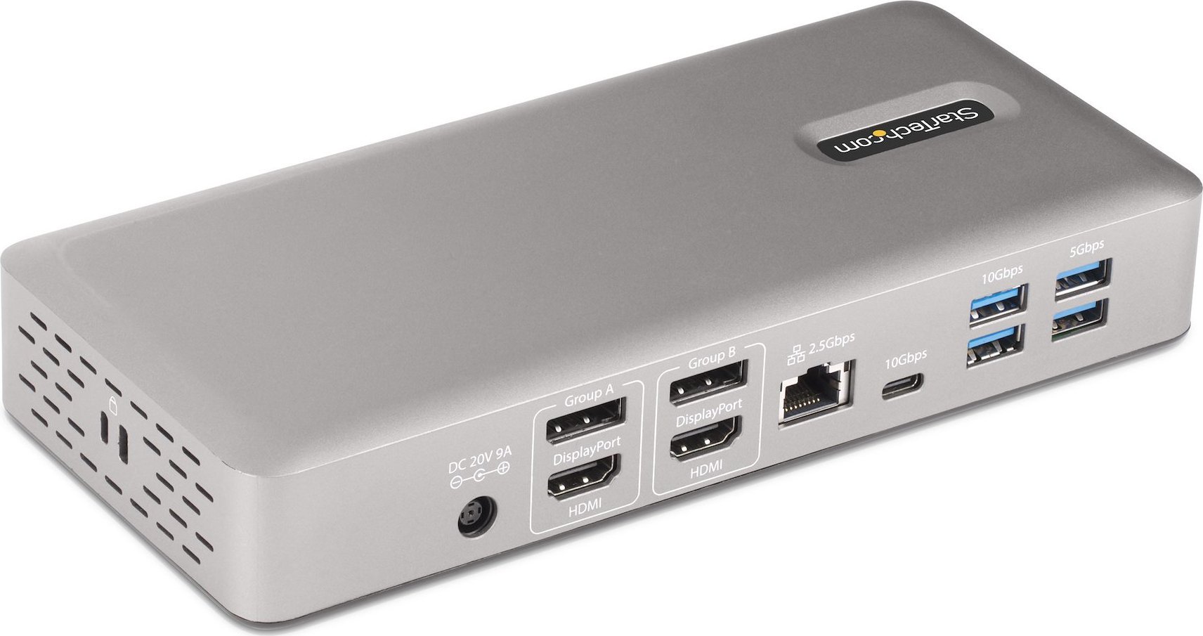 Docking station StarTech.com Universal USB4 Thunderbolt 4, Quad Display Windows, Dual Display MacBook, 98W, i zi