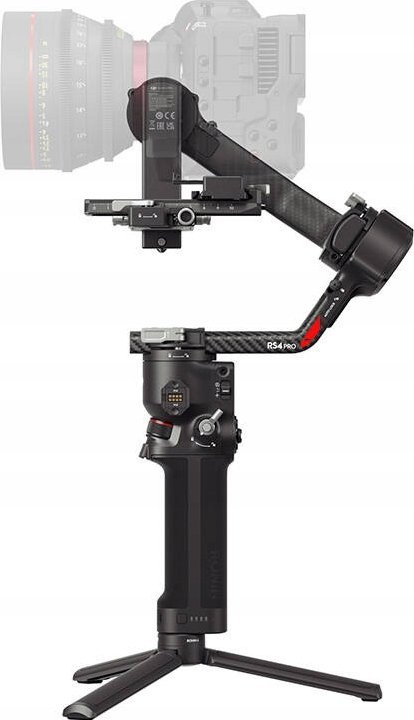 Stabilizator gimbal DJI RS 4 Combo, 3 kg, 12 orë, i zi