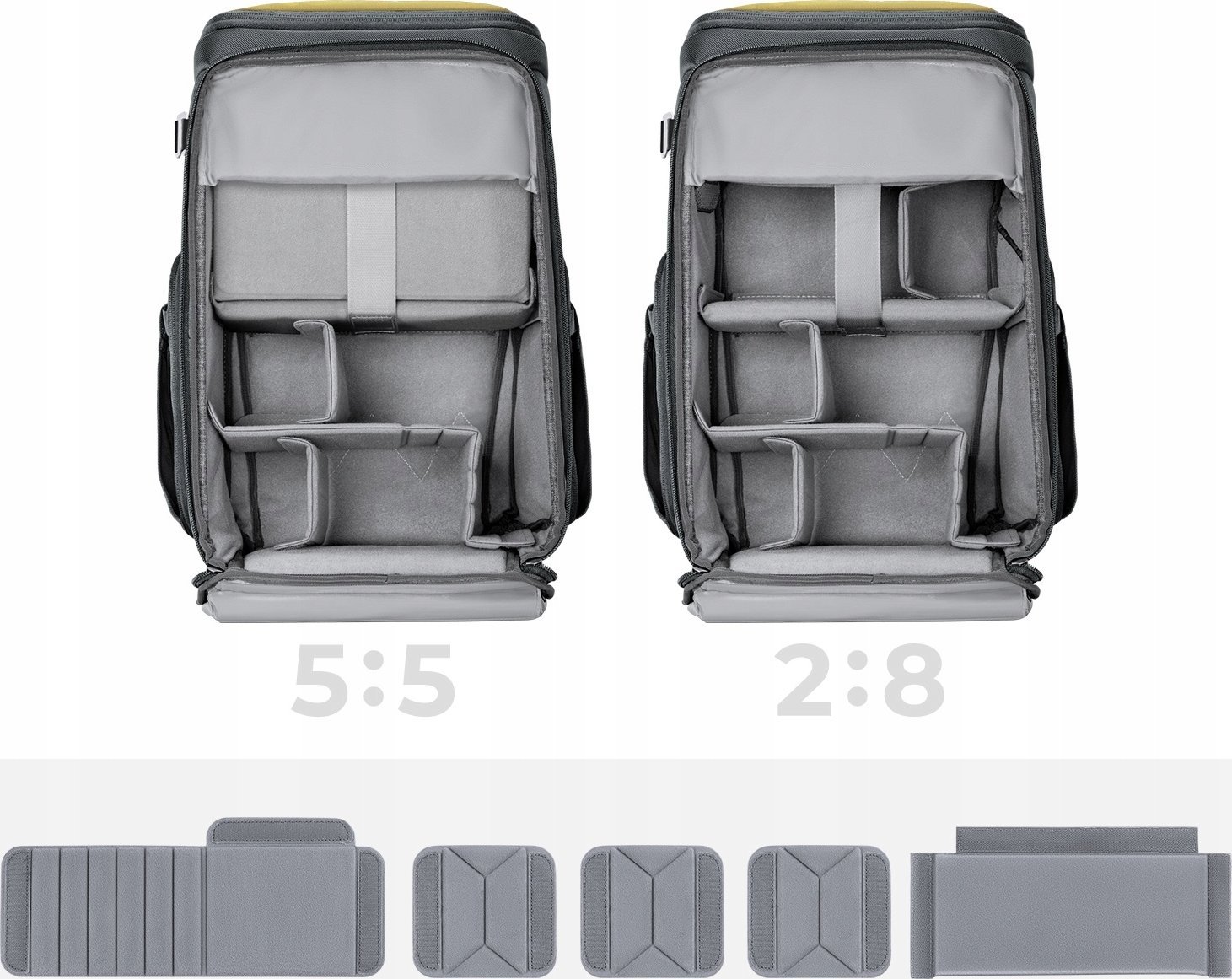 Ранец за фотографска опрема K&amp;F Concept KF13.128.v2, 25L, за Canon Nikon, сина
