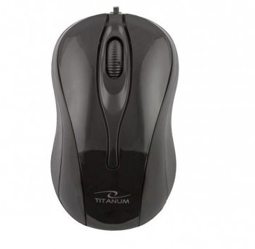 Maus Titanum TM103K, USB Type-A, i bardhë