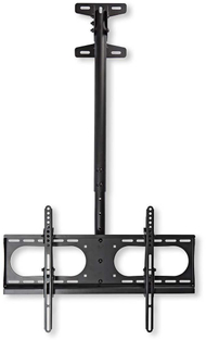 Mbajtës tavani për TV, 42"-65", lëvizje e plotë, deri 45kg, i zi