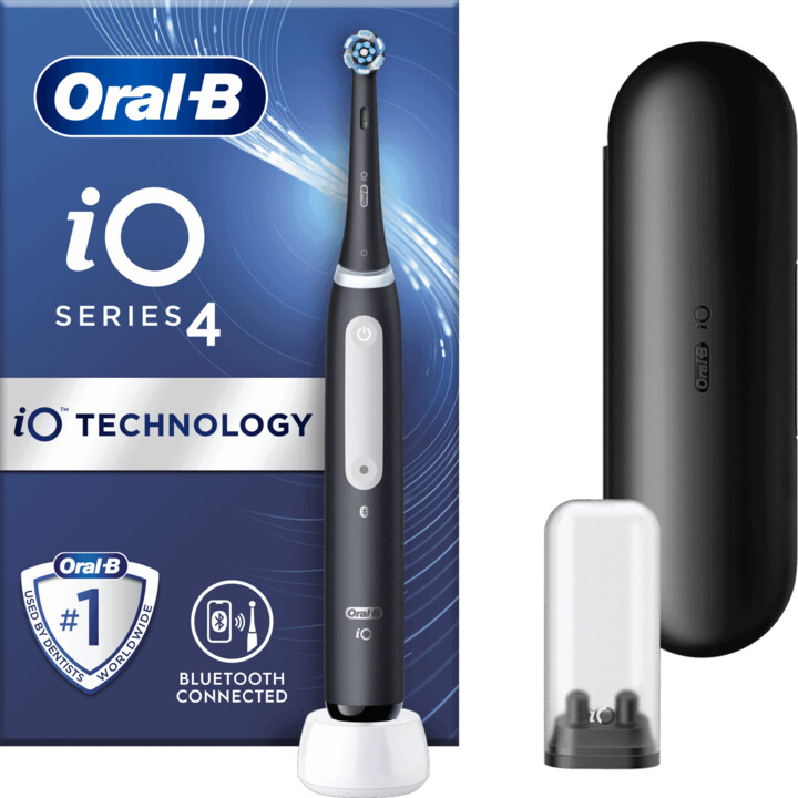 Furçë elektrike për dhëmbë Oral-B iO4 Series, e zezë mat