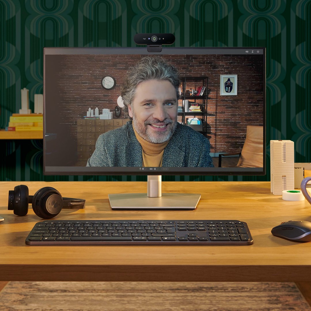 Kamerë Logitech BRIO, 4K, 90FPS, Windows Hello, e zezë 