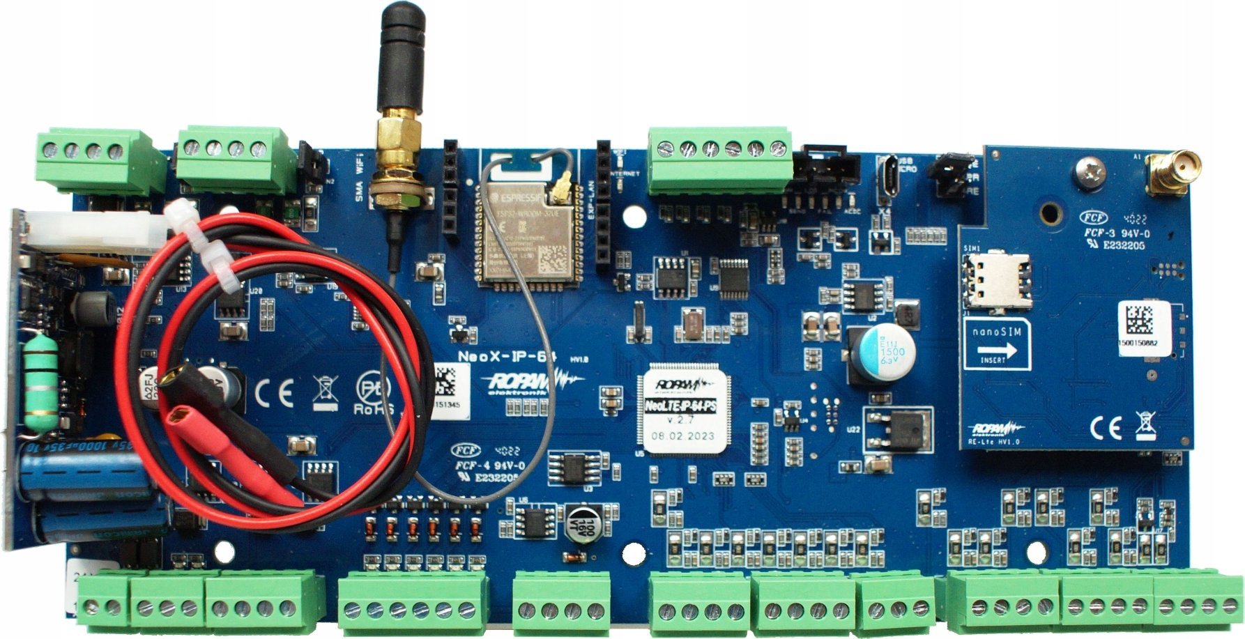Panel alarmi Ropam NeoLTE IP 64 PS, IP LTE, profesional