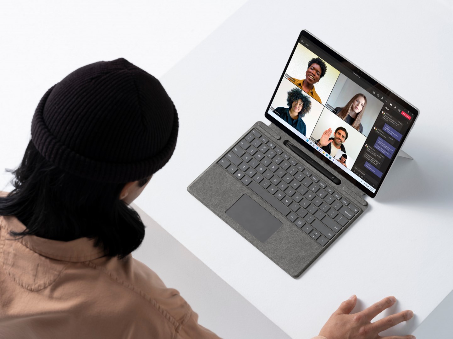 Tablet Microsoft Surface Pro 8, 13", Intel Core i7-1185G7, 16GB RAM, 512GB SSD, i argjendtë
