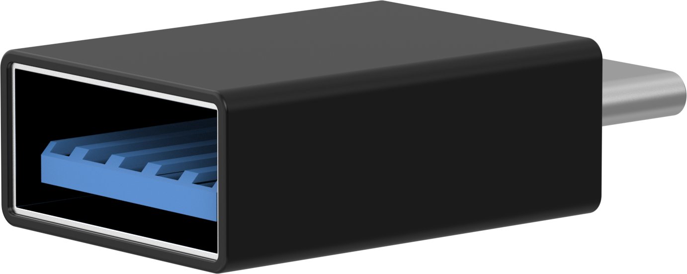 Adapter USB Sinox USB C në USB A 3.1 në 3.0, i zi