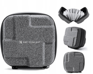 Çantë filtra fotografikë K&amp;F Concept KF13.185, kapacitet deri 10 filtra, për filtra deri 82mm, e zezë