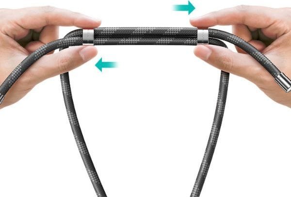 Litar telefoni USAMS USZB316, universal, 1.6m, jeshil