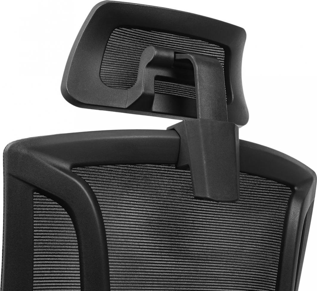 Karrige për zyrë Spacetronik GERD, e zezë