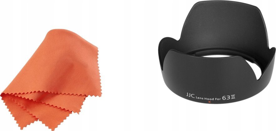 Hood lente JJC LH-63II, zëvendësues për Canon EW-63II, i zi